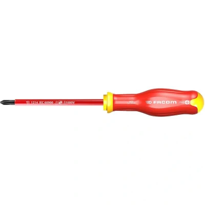 Image de FACOM ATP0X75VE Tournevis ProTwist isolé à 1000V pour vis Phillips PH0 x 75 mm
