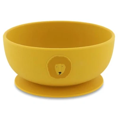 Afbeelding van Trixie Silicone bowl with suction Mr. Lion