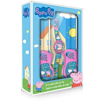 Afbeelding van Peppa Pig Walkie Talkies met horloge 8435507847919