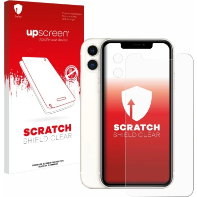 Afbeelding van upscreen Screenprotector voor Apple iPhone 11 (Voor+Camera) Folie Beschermfolie transparant
