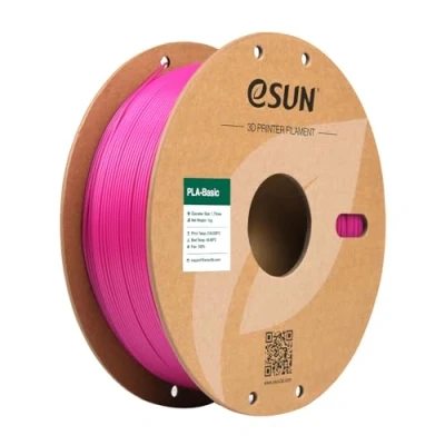 Afbeelding van eSUN PLA filament 1,75 mm, Basic nauwkeurigheid +/ 0,05 spoel van 1 kg (2,2 lbs) snel voor 3D printers, paars