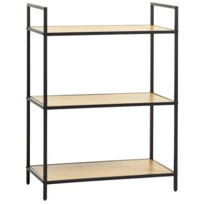 Afbeelding van Hygge Interiors Altino H88 Boekenkast Eiken / Zwart