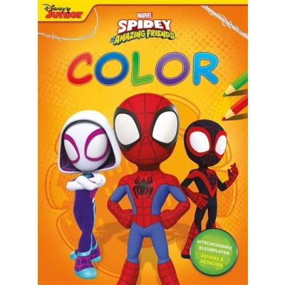 Image de Marvel Spidey and his amazing friends Color kleurblok / bloc de coloriage