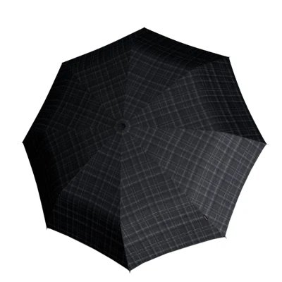 Afbeelding van Knirps T 200 Medium Duomatic Paraplu checks black