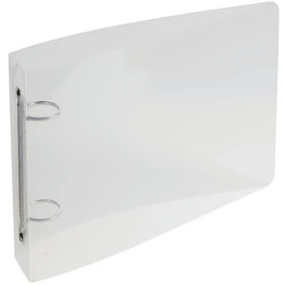 Image de Classeur pour fiches bristol 125x200 2 anneaux 25mm pp