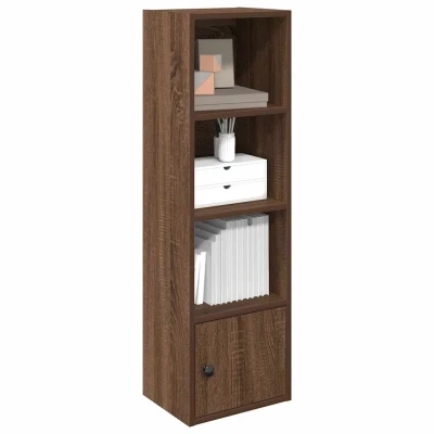 Afbeelding van vidaXL Boekenkast 31x24x102 cm bewerkt hout bruin eikenkleurig