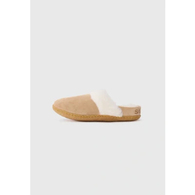 Afbeelding van Sorel Nakiska Slide II 1902881226, Vrouwen, Beige, Pantoffels, maat: 38