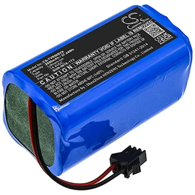 Afbeelding van TECHTEK batterijen compatibel met [Denkee] 600, DK600, voor [Amarey] A800, A900, [iMartine] C800, [Goovi] D380, F007C, [Onson] J10C, [Tesvor] M1, N1, S3, S6 Turbo, Simum 6, Si FBA