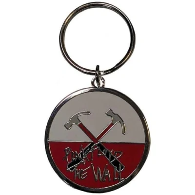 Afbeelding van Pink Floyd The Wall Hammers Logo Sleutelhanger Multicolours