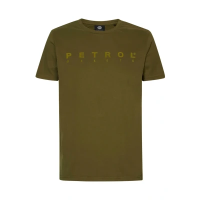 Afbeelding van Petrol Industries Tshirt print, Heren, Maat: Medium, Grün