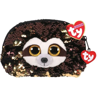 Afbeelding van Ty Fashion Handtas Luiaard Dangler 20 Cm Bruin/Goud