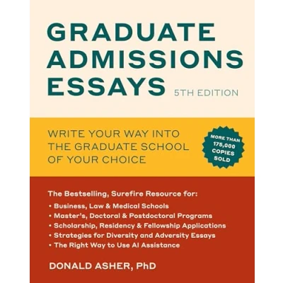 Afbeelding van Graduate Admissions Essays, Fifth Edition