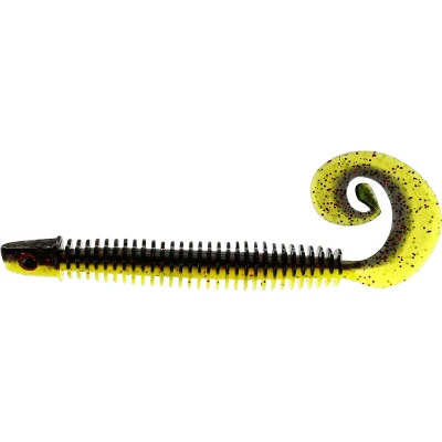 Afbeelding van Westin RingTeez Curltail 10cm (8pcs) Black Shad