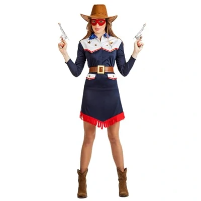 Afbeelding van Boland Kostuum Cowgirl Samantha (S) Volwassenen Western Wilde Westen