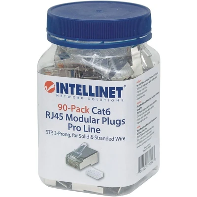 Image de Intellinet 790543 RJ45 Acier Inoxydable connecteur (Acier Inoxydable)