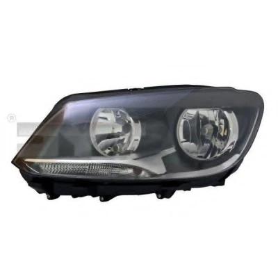 Afbeelding van TYC 20 12476 05 2 Koplampen Links H7, H15 Met daglicht voor rechtsrijdend verkeer elektromotor VOLKSWAGEN: Caddy 3, Touran I