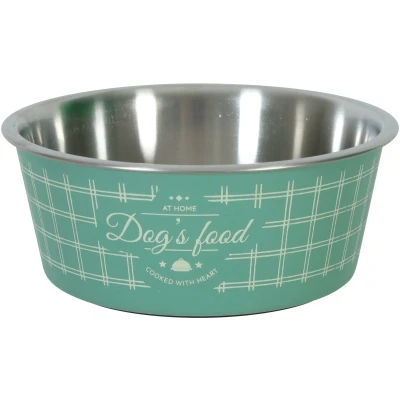 Afbeelding van Zolux food voerbak hond groen 17,8 cm 1,2 ltr
