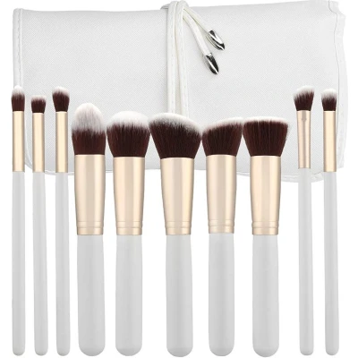 Afbeelding van MIMO Kabuki Penselenset 10 delig Wit