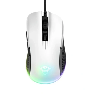 Image de Trust GXT 922W Ybar Souris Gamer avec Éclairage RGB Blanc