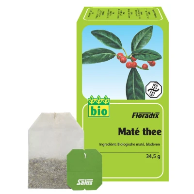 Afbeelding van Salus Floradix Biologische Theezakjes Mate 15 zakjes