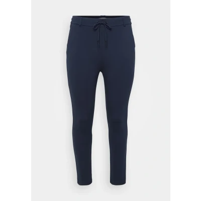 Afbeelding van ONLY Carmakoma Cargoldtrash Classic Broek, Dames, Maat: 54x34, Night sky