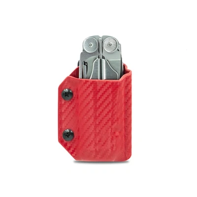 Afbeelding van Clip &amp; Carry Kydex Sheath CF Red Leatherman Wave