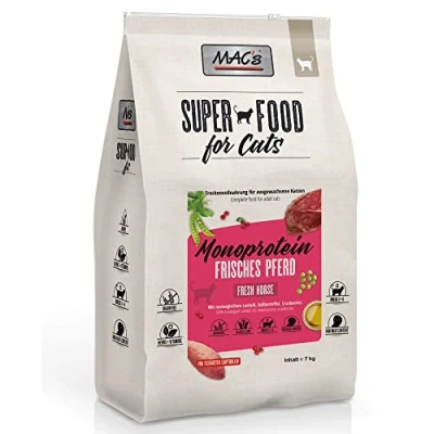Afbeelding van MAC&#039;s Superfood Kattenvoer Mono Proteïne Paardenvlees 7 kg Kattenbrokken