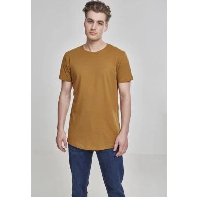 Afbeelding van Urban Classics Shaped LONG DO NOT USE Tshirt basic, Heren, Maat: XS, Brown