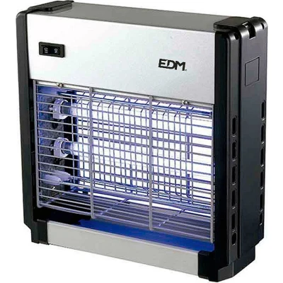 Afbeelding van Elektrische insectendoder EDM Professioneel 12 W Ziverachtig (25,5 x 9 26 cm)