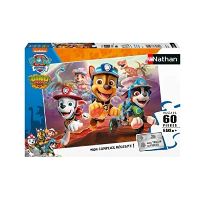 Image de Puzzle enfant Nathan Pat Patrouille à la rescousse 60 pièces