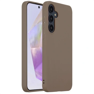 Afbeelding van imoshion Hoesje Geschikt voor Samsung Galaxy A35 Color Backcover Bruin