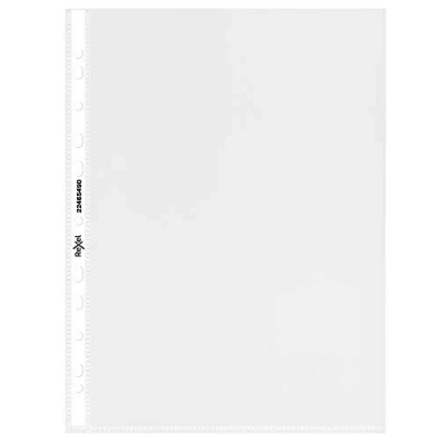 Image de REXEL Pochette perforée standard, A4, pp, transparente,