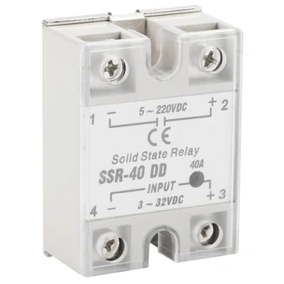 Afbeelding van KSTE SSR 40 DD 40A 5 220VDC Solid State Relais voor industriële procesautomatisering