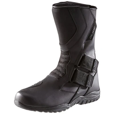 Afbeelding van Protectwear Motorlaarzen touringlaarzen, leer, hoog, zwart.