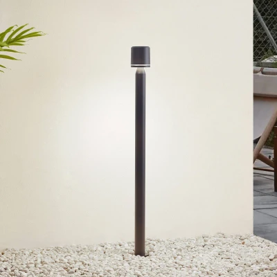 Afbeelding van Lindby LED tuinpadverlichting Amila, zwart, aluminium, IP54