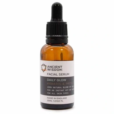 Afbeelding van Dagelijkse Glow Gezichtsserum Hydratatie &amp; Bescherming Vegan 30ml