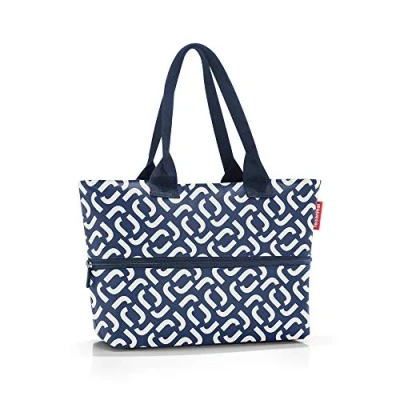 Afbeelding van Reisenthel Shopper E1 Schoudertas 12L Signature Navy Blauw