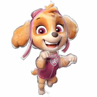 Afbeelding van Amscan Anagram 4541175 Paw Patrol Skye opblaasbare ballon voor kinderverjaardagsfeest, 91,4 cm