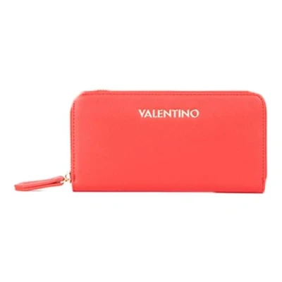 Afbeelding van VALENTINO Portemonnee Zero Re Zip Wallet Rosso Rood