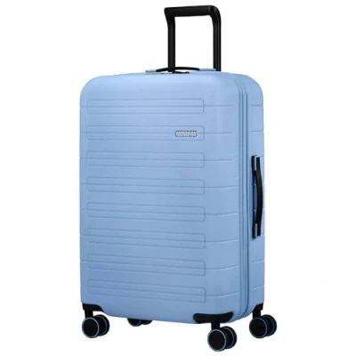 Afbeelding van American Tourister Novastream Spinner 67 Exp pastel blue Harde Koffer
