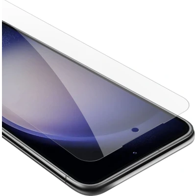 Afbeelding van Cadorabo Screenprotector geschikt voor Samsung Galaxy S23 PLUS Pantser film Beschermende in KRISTALHELDER Geharde (Tempered) display beschermglas 9H hardheid met 3D Touch