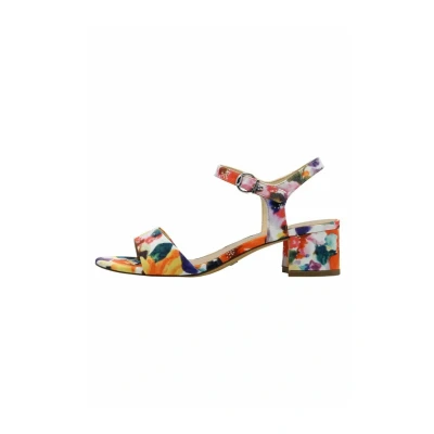 Afbeelding van Tamaris Sandalen, Dames, Maat: 36, Orange comb Textiel