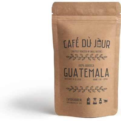 Afbeelding van Café du Jour 100% arabica Guatemala 500 gram vers gebrande koffiebonen