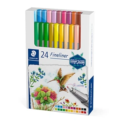 Afbeelding van STAEDTLER Design Journey triplus fineliner etui 20 + 4 GRATIS