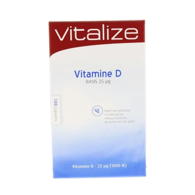 Afbeelding van Vitalize Vitamine D Capsules 120st