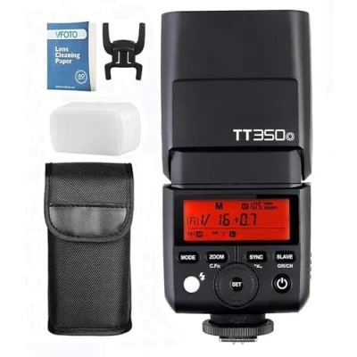 Afbeelding van Godox TT350o Flash Mini Thinklite TTL High Speed 2.4G HSS 1/8000s GN36 voor Olympus E M10II/E M5II/E M1/E PL8/E PL7/E PL6/E PL5/E PL3/PEN F, Panasonic DMC CX85/DMC G7/DMC G7/DMMMC GF1/D