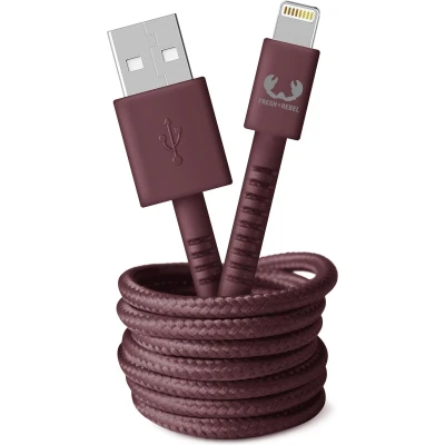 Afbeelding van Fresh&#039;N Rebel USB A Lightning 2ULC200DM 2m Diep Mauve (2 m, 3.0), kabel