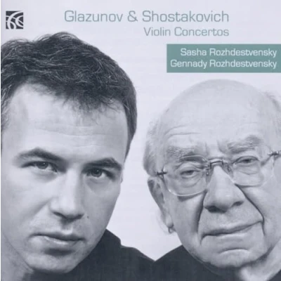 Afbeelding van State Symphony Cape Rozhdestvensky Glazounov &amp; Shostakovich: Violin Co (CD)