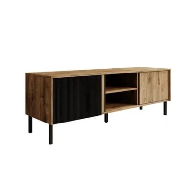 Afbeelding van Meubella TV Meubel Margareth Eiken 150 cm