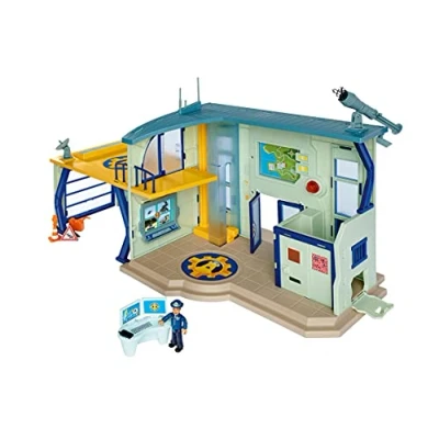 Afbeelding van Dickie Toys Brandweerman Sam Politiebureau + Licht En Geluid